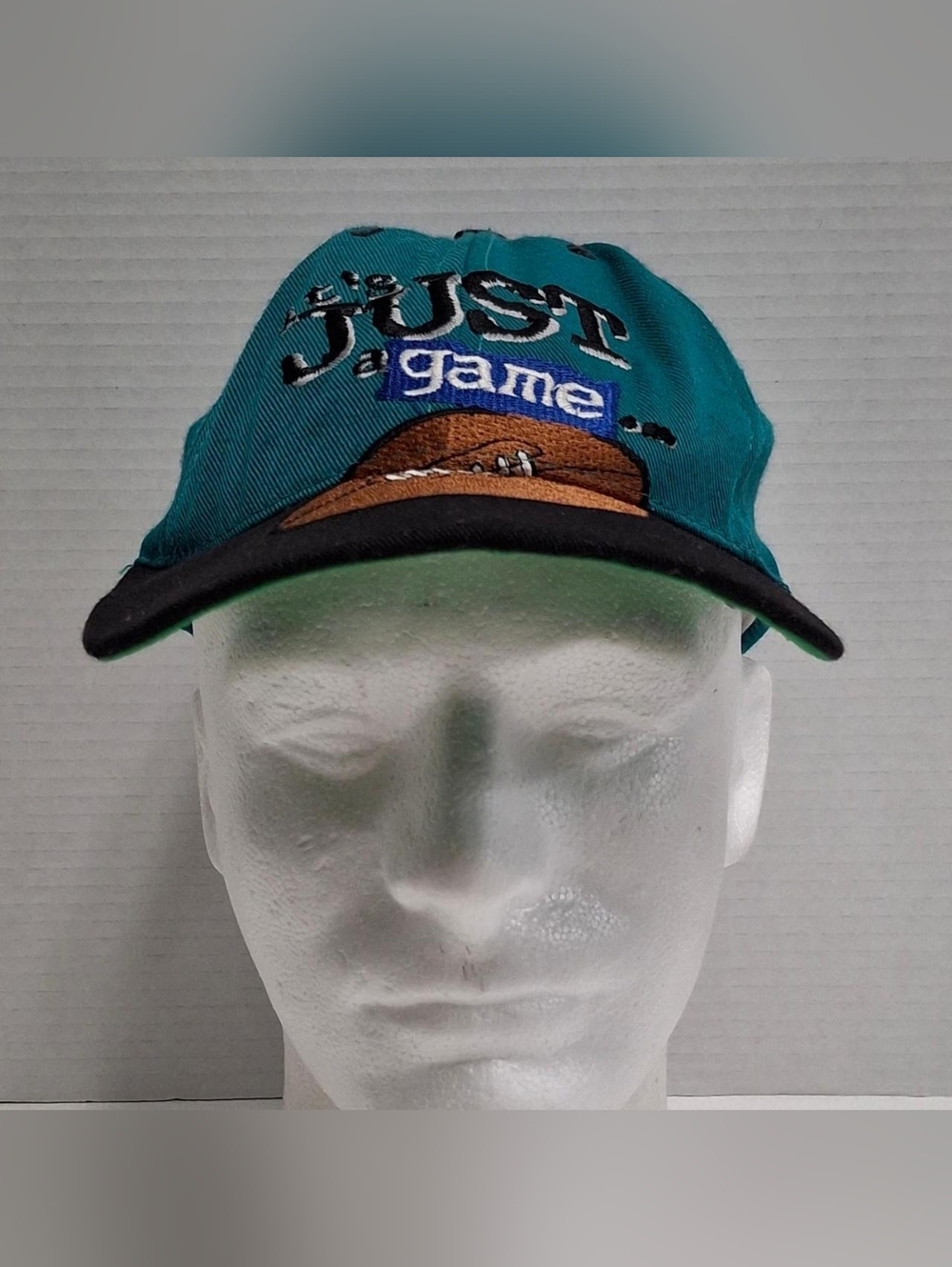 Vintage BigBallSports NFL Football It's Just A Game Embroidered Hat Cap Snapback